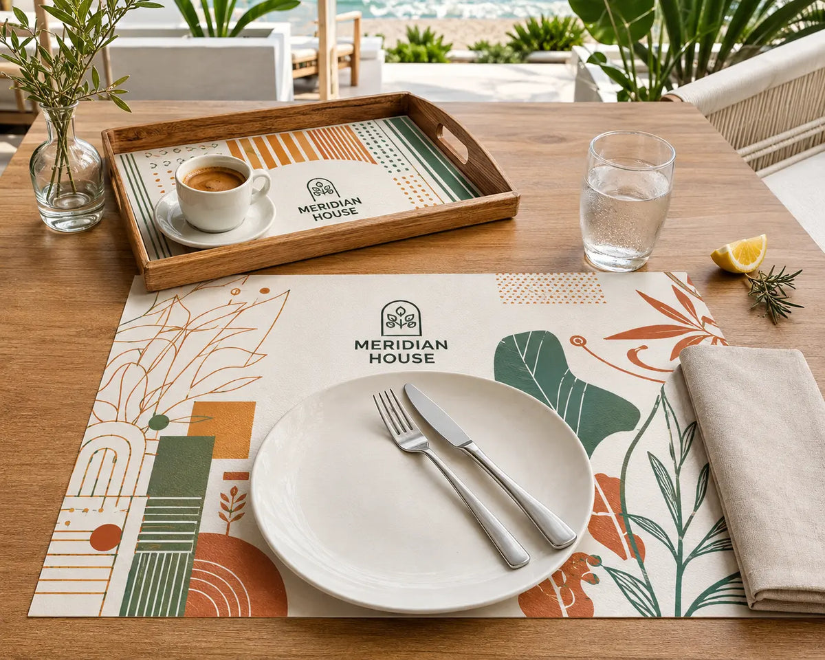 Custom Printed Placemats and Tray Liners: The Complete Guide for Hospitality