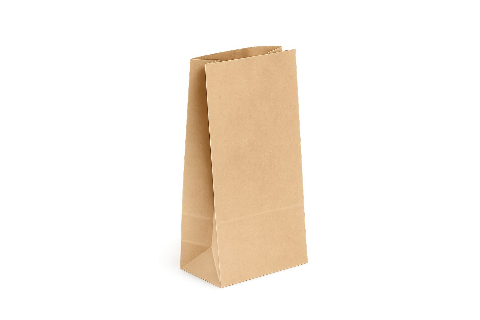 12 SOS Kraft Paper Bags-Flat Bottom Grocery & Bakery Bags