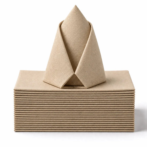 Beige Airlaid Dinner Napkin