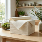 Premium Wegwerp Wit Airlaid Papieren Dinerservet – 40x40cm | 1/8 Gevouwen, Zacht & Absorberend
