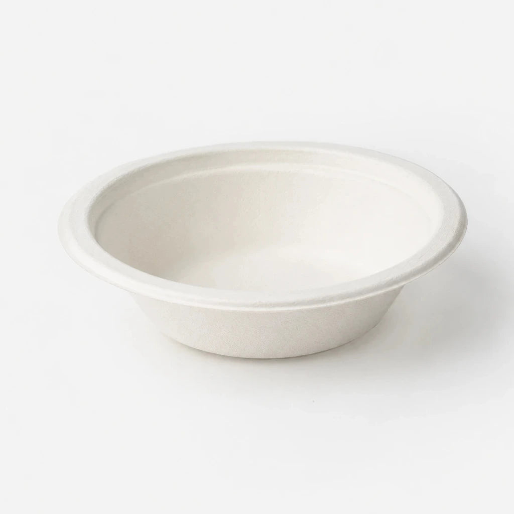 Eco Friendly 1000 ml Round Bagasse Bowl – 20.8 × 6 cm