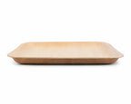 Organisch Palm Vierkant Bord - 18 cm