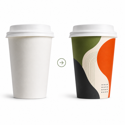 Printed cup