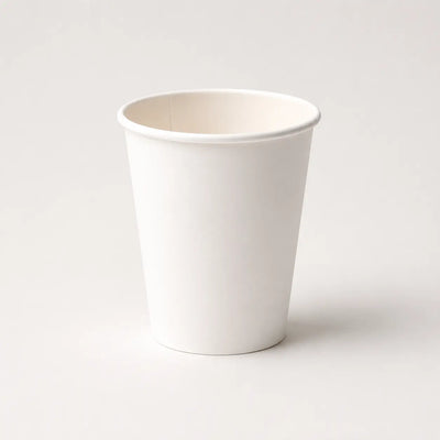 Milieuvriendelijke 12 oz Wegwerp Papieren Warme Beker – 400 ml Witte Thee- & Koffiebeker
