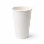 Milieuvriendelijke 16 oz Wegwerp Papieren Warme Beker – 500 ml Witte Thee- & Koffiebeker