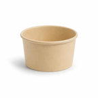 Milieuvriendelijke 5 oz Wegwerp Bamboe Papieren IJsbeker – 150 ml | 8,6 x 7,3 x 4,5 cm
