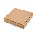 Eco-Friendly 12 Inch Disposable Brown Kraft Paper Pizza Box – 32 x 32 x 4.5 cm