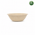 Organic Palm Leaf Round Sauce Bowl – 7 × 7 × 2.5 cm