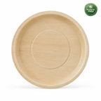 Organisch Palm Rond Bord - 30 cm