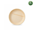 Organic Palm Round Plate - 15 cm
