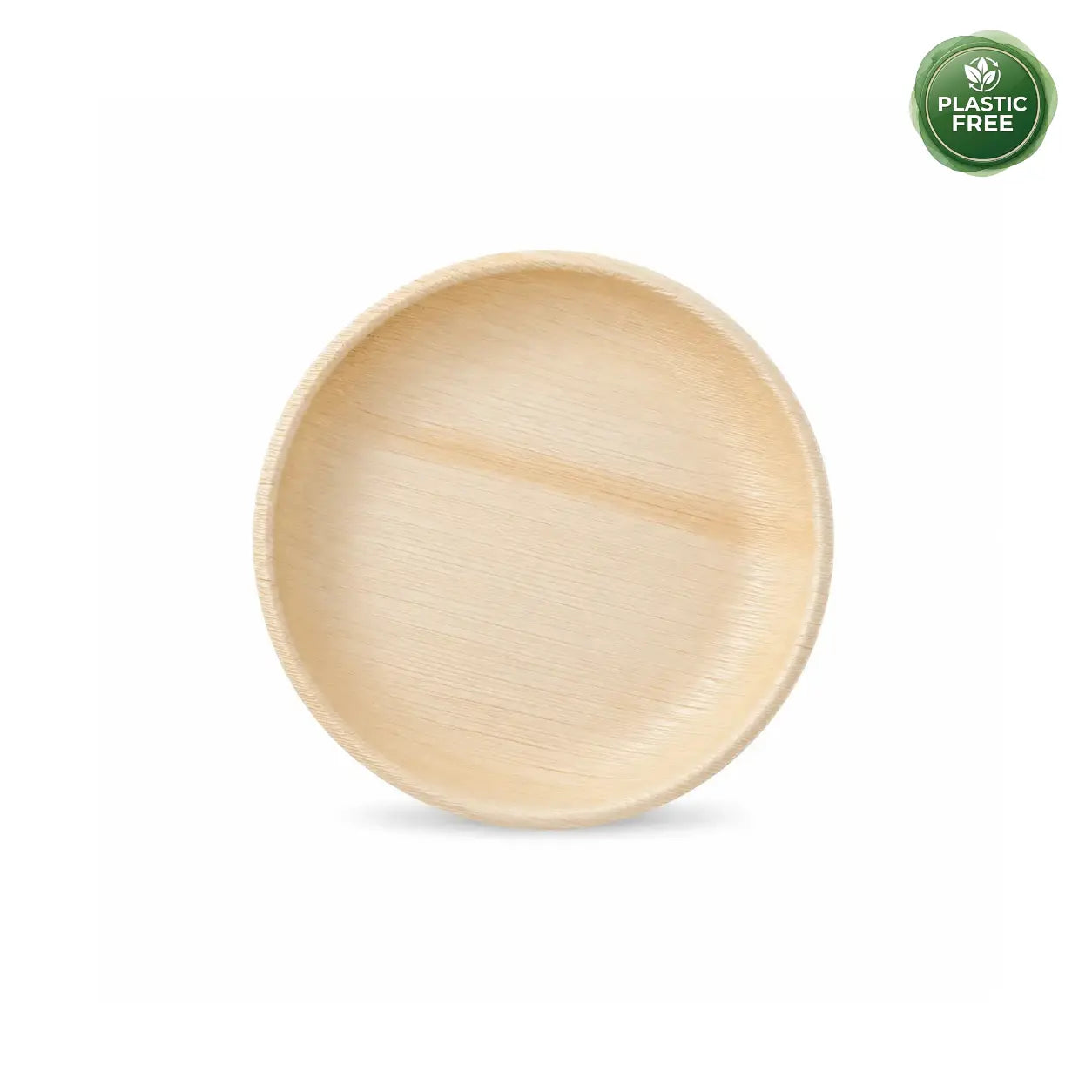 Organisch Palm Rond Bord - 18 cm