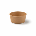 Eco-Friendly 26 oz Disposable Kraft Paper Salad Bowl – 750 ml | 15.0 x 12.8 x 6.0 cm