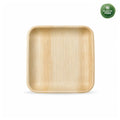 Organisch Palm Vierkant Bord - 23 cm