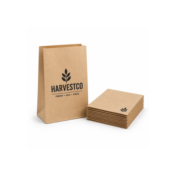Custom takeaway bags