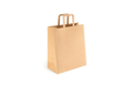 280x150x275mm Small Flat Handle Kraft Paper Bags